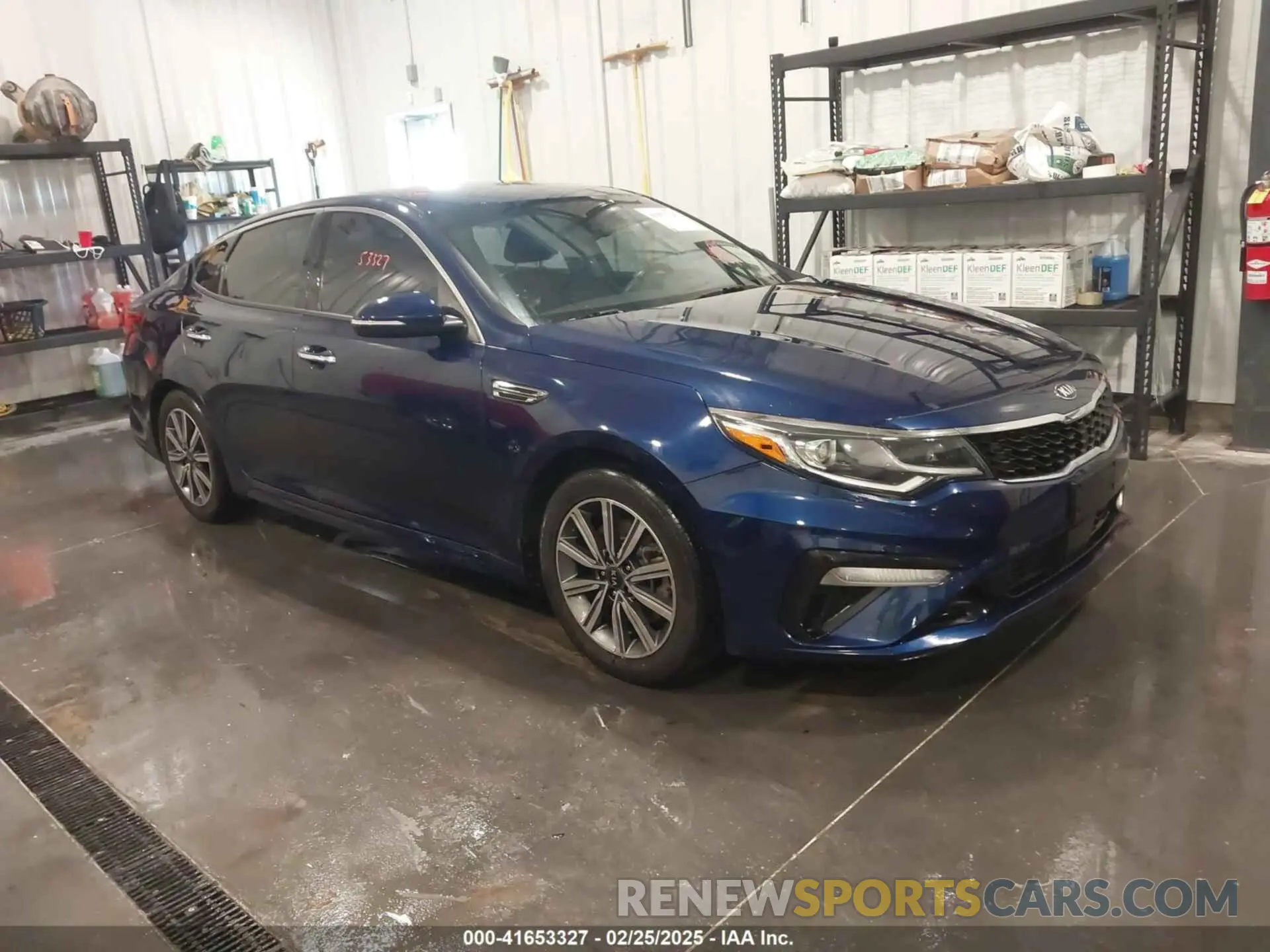 1 Photograph of a damaged car 5XXGU4L19KG285328 KIA OPTIMA 2019
