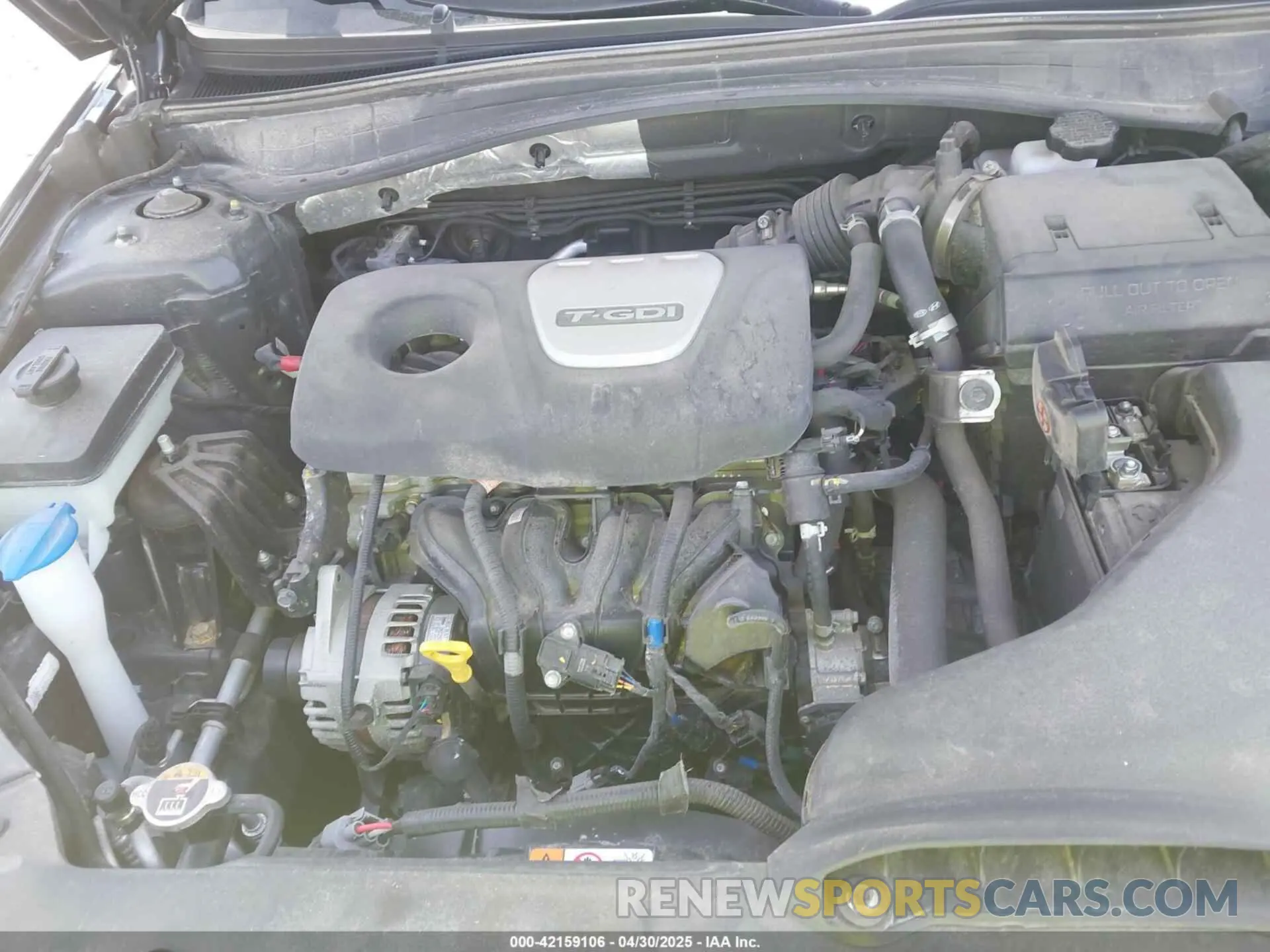10 Photograph of a damaged car 5XXGU4L19KG307229 KIA OPTIMA 2019
