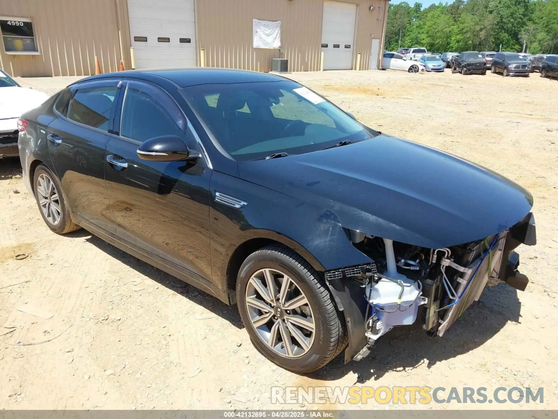 1 Photograph of a damaged car 5XXGU4L1XKG373613 KIA OPTIMA 2019