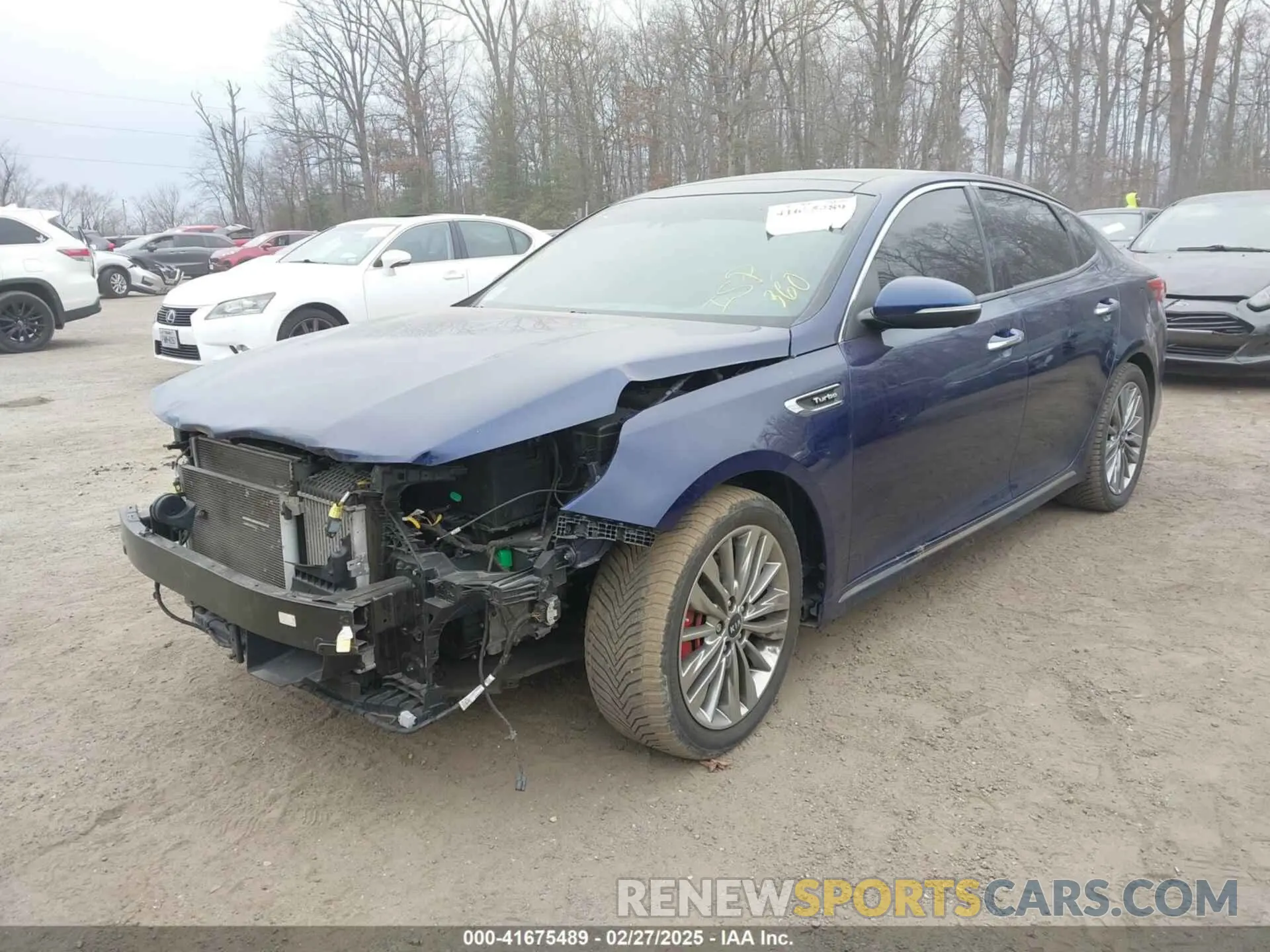 2 Photograph of a damaged car 5XXGV4L20KG314799 KIA OPTIMA 2019