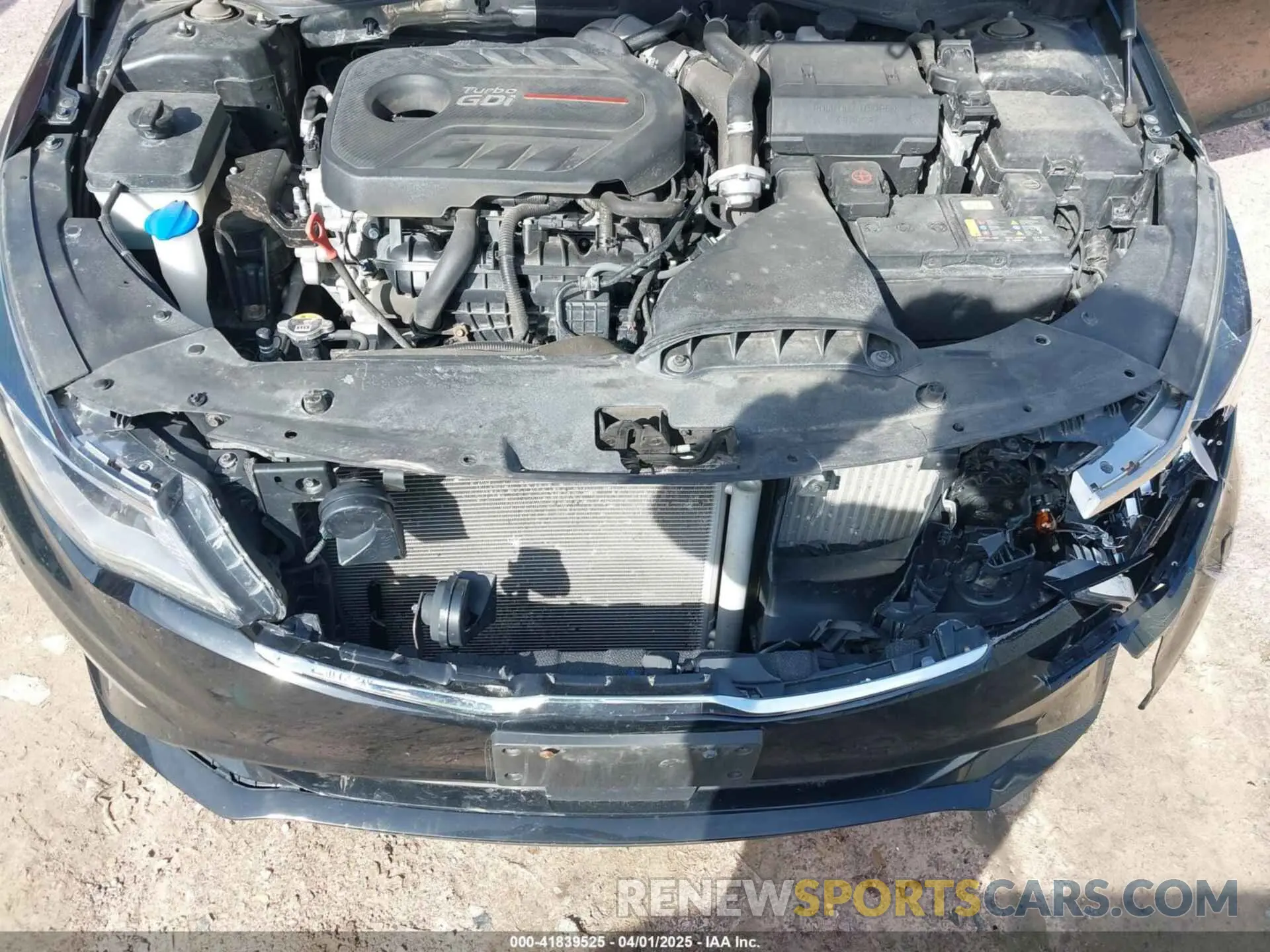 6 Photograph of a damaged car 5XXGV4L24KG351533 KIA OPTIMA 2019