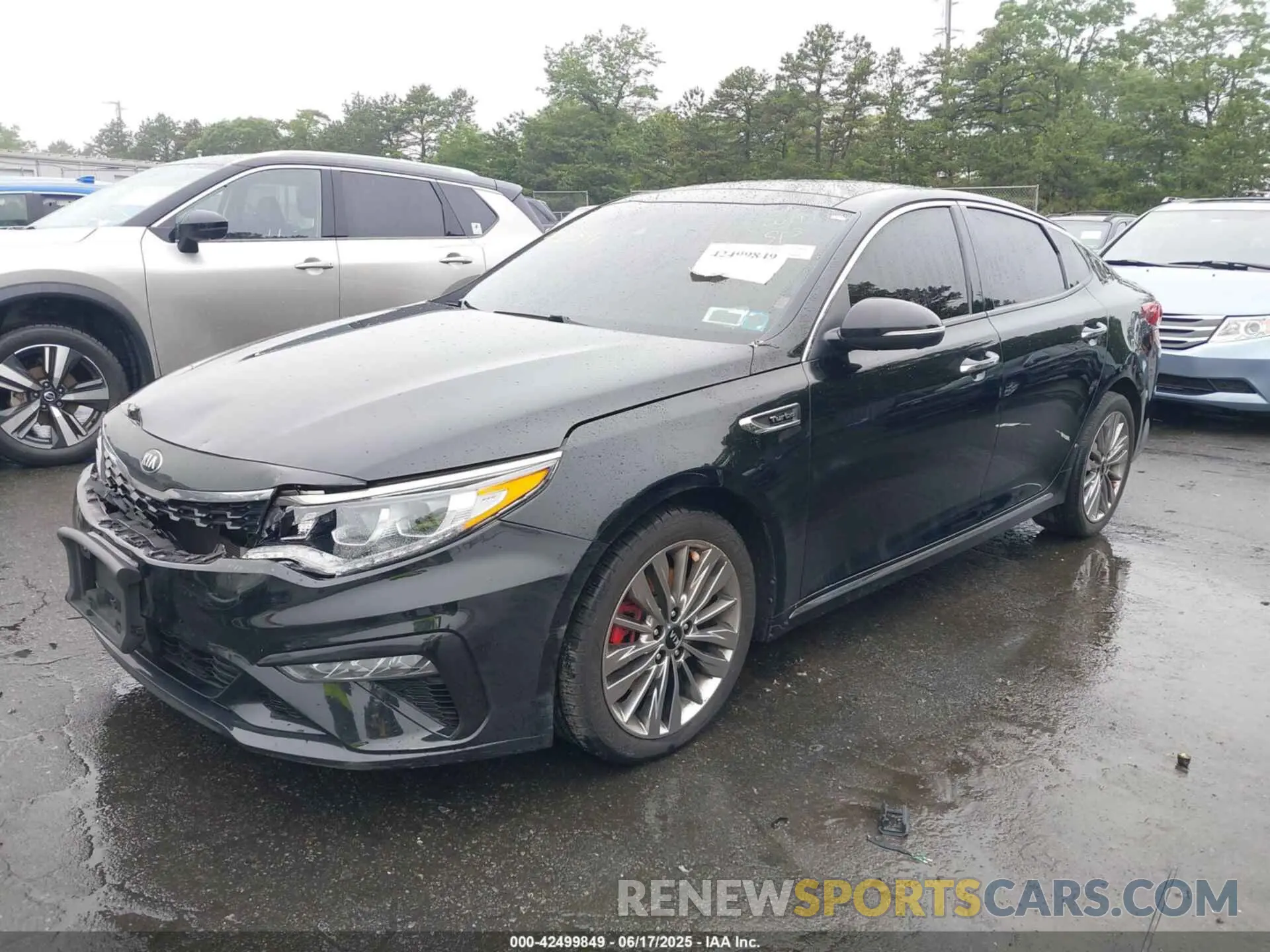2 Photograph of a damaged car 5XXGV4L28KG306871 KIA OPTIMA 2019