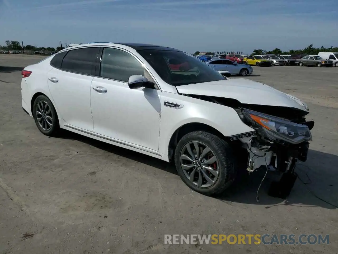 4 Фотография поврежденного автомобиля 5XXGV4L2XKG330038 KIA OPTIMA 2019