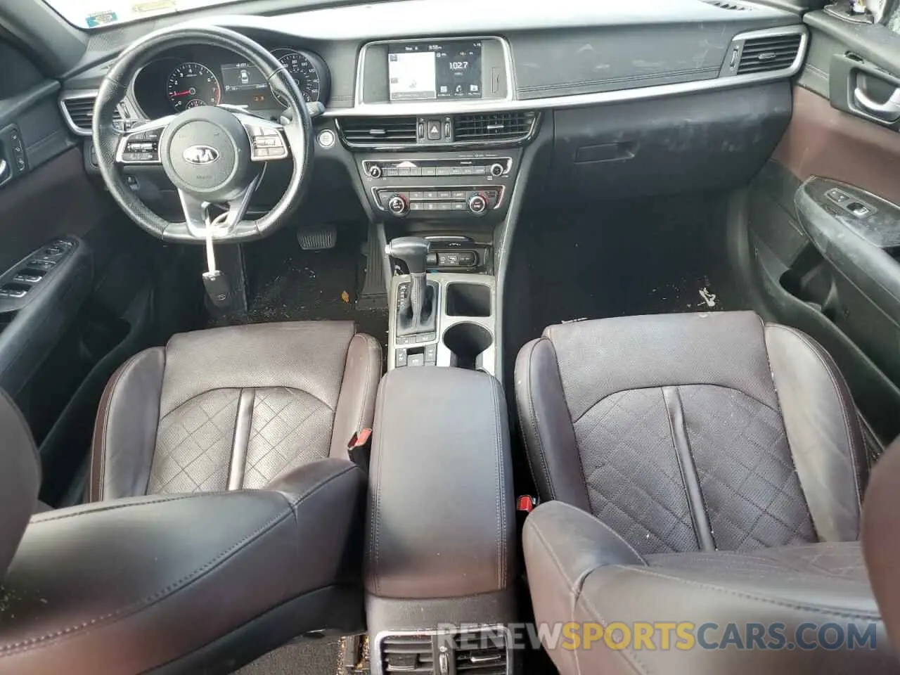 8 Photograph of a damaged car 5XXGV4L2XKG334476 KIA OPTIMA 2019