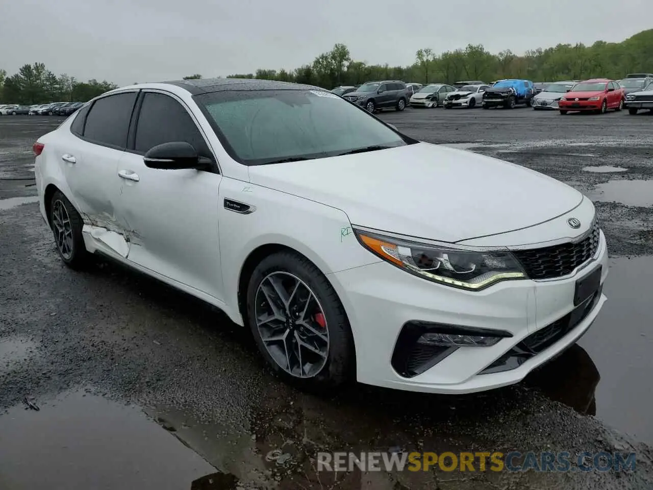 4 Фотография поврежденного автомобиля 5XXGW4L24KG378731 KIA OPTIMA 2019