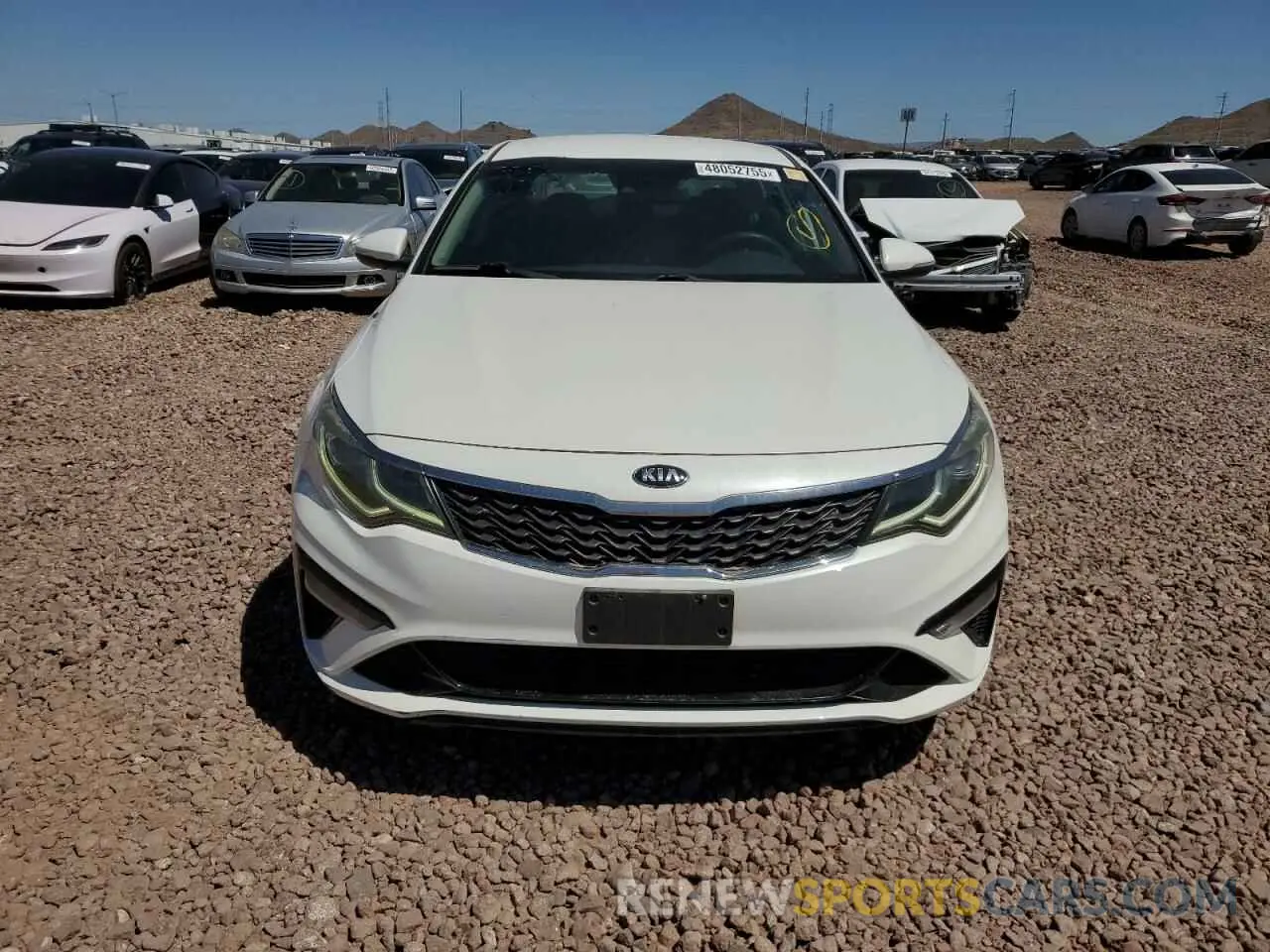 5 Photograph of a damaged car 5XXGT4L30LG393651 KIA OPTIMA 2020