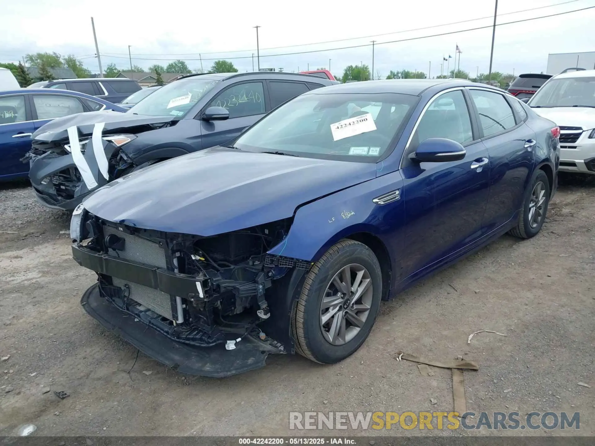 2 Фотография поврежденного автомобиля 5XXGT4L30LG396033 KIA OPTIMA 2020