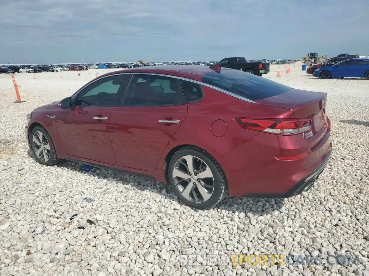 2 Photograph of a damaged car 5XXGT4L30LG405815 KIA OPTIMA 2020