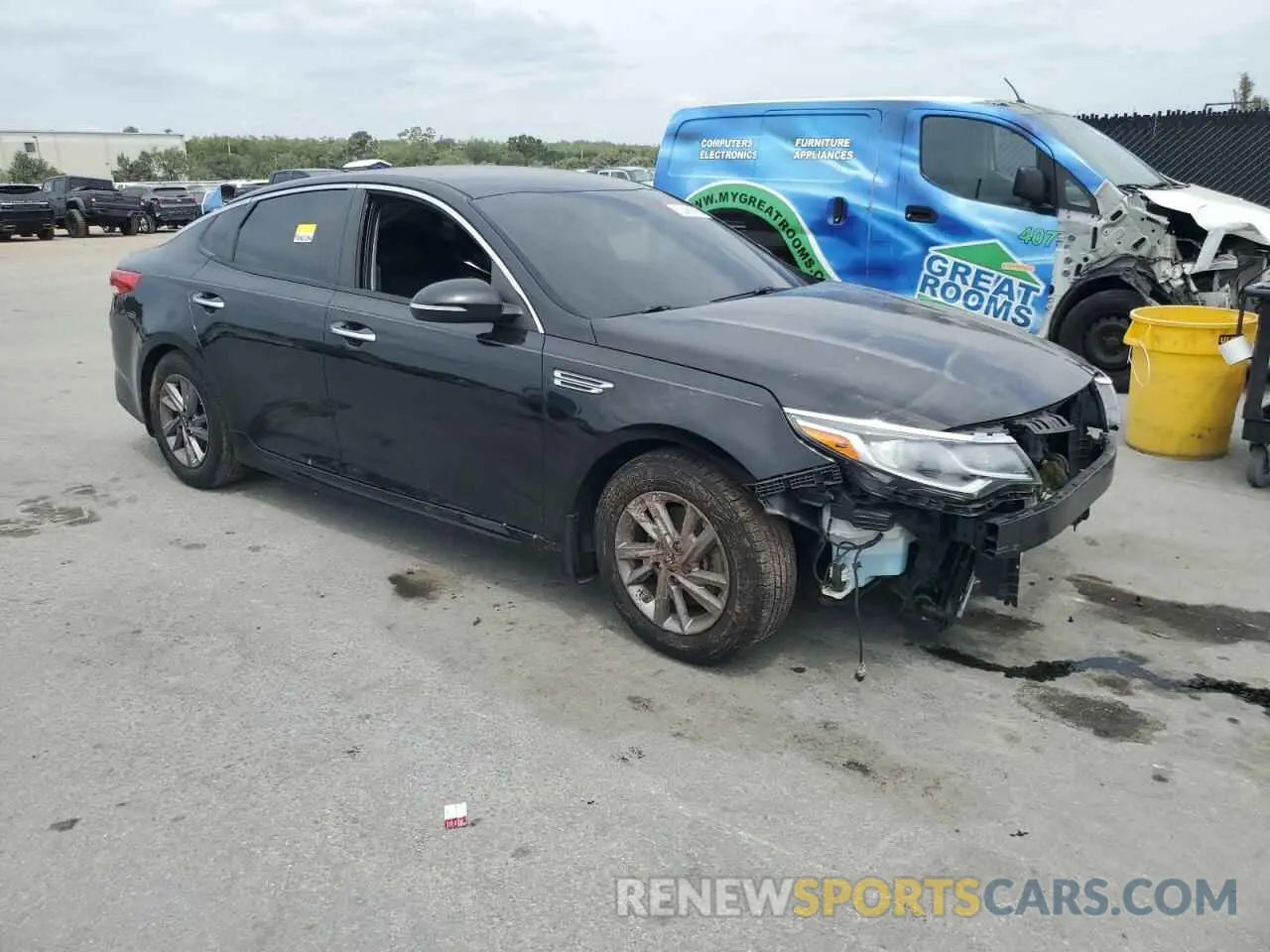 4 Фотография поврежденного автомобиля 5XXGT4L30LG415583 KIA OPTIMA 2020
