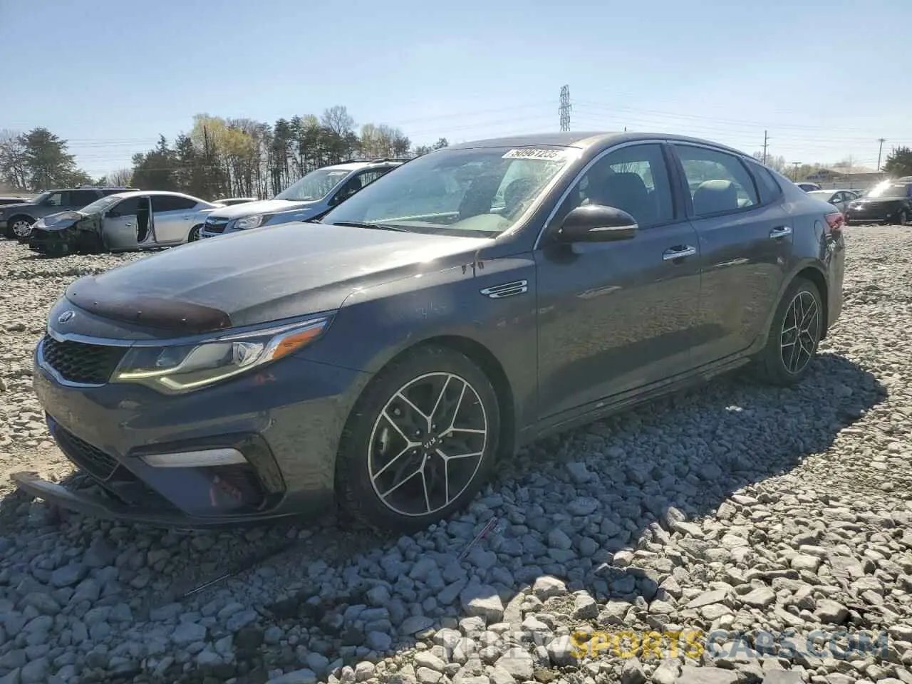 1 Photograph of a damaged car 5XXGT4L30LG433520 KIA OPTIMA 2020
