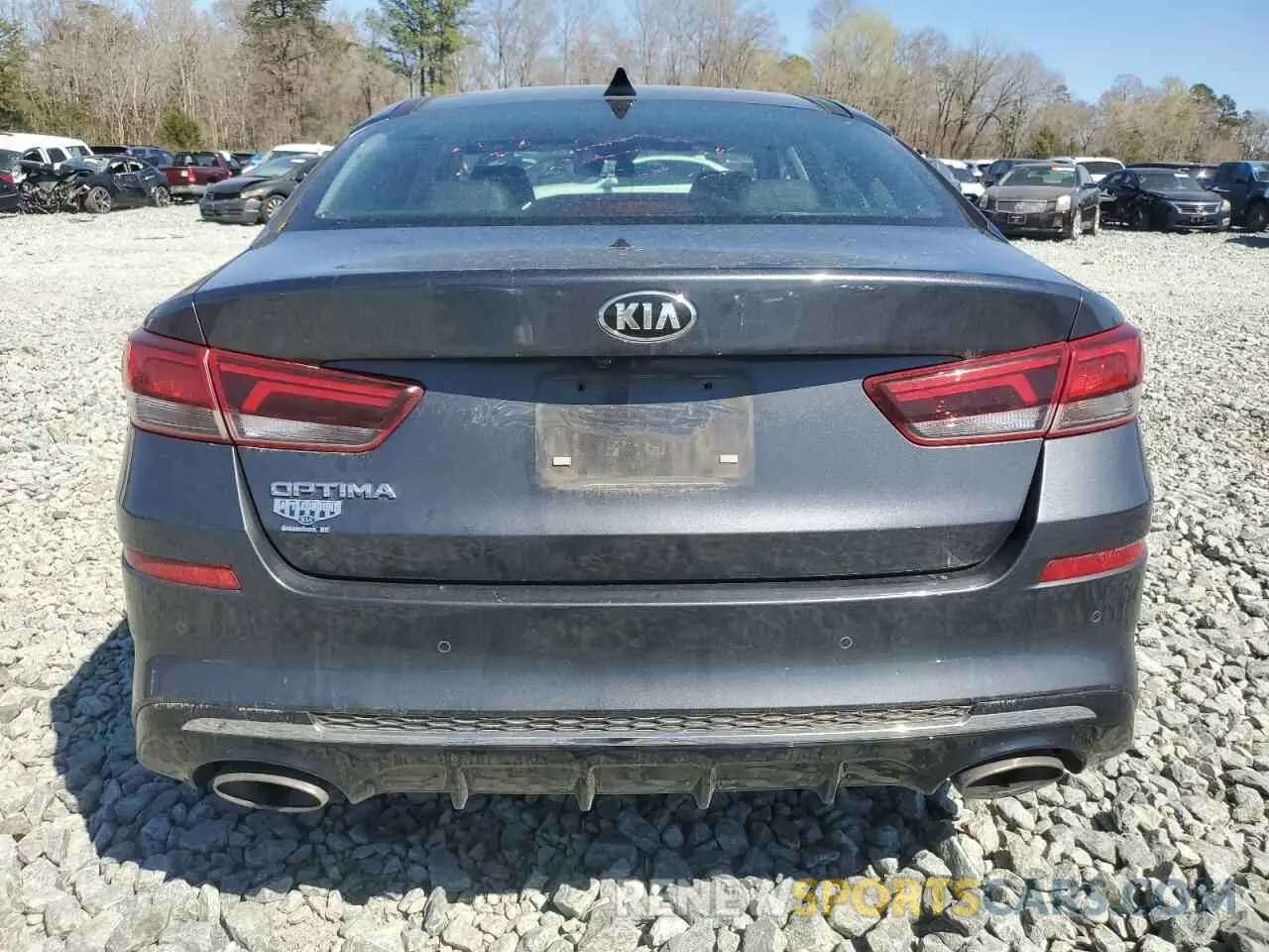 6 Photograph of a damaged car 5XXGT4L30LG433520 KIA OPTIMA 2020