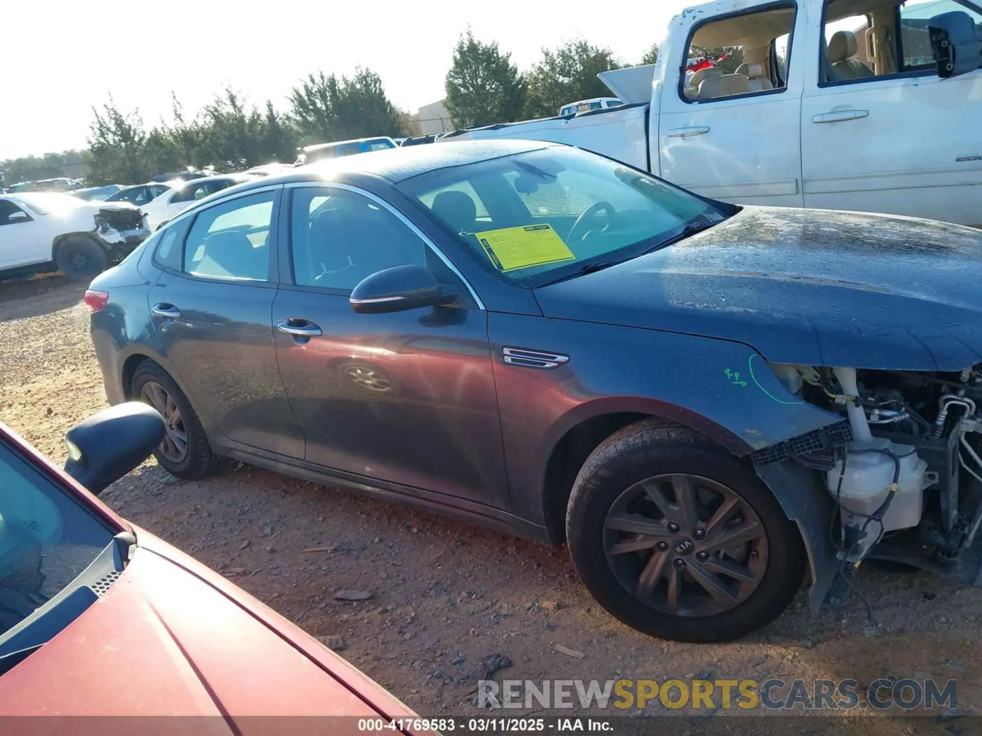 13 Photograph of a damaged car 5XXGT4L30LG436580 KIA OPTIMA 2020