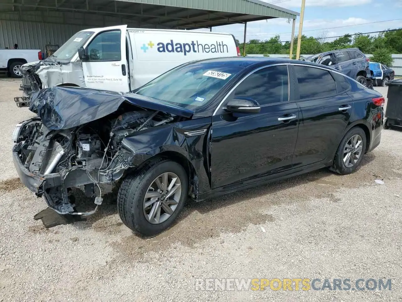 1 Фотография поврежденного автомобиля 5XXGT4L30LG438555 KIA OPTIMA 2020