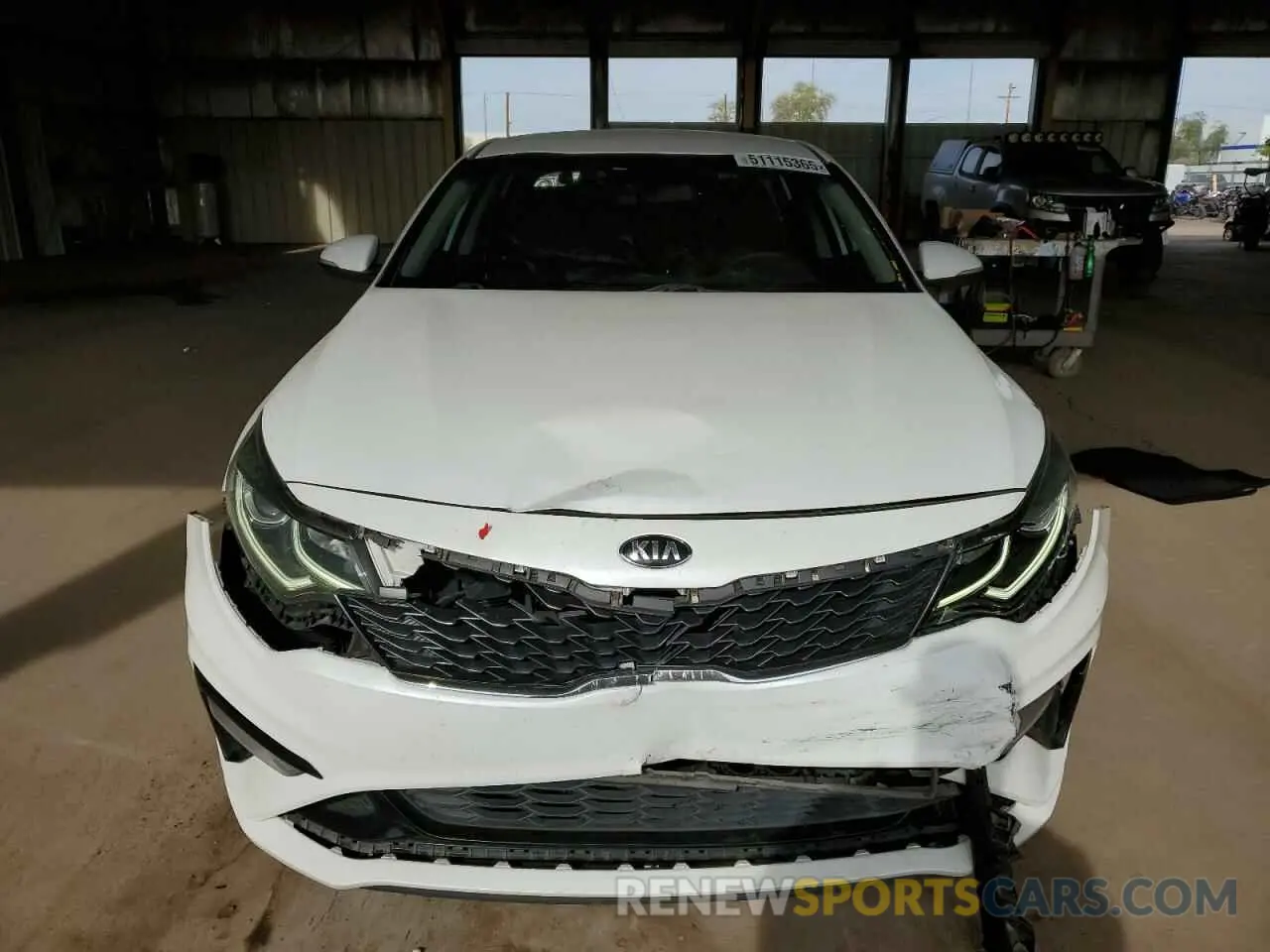 5 Photograph of a damaged car 5XXGT4L31LG398762 KIA OPTIMA 2020