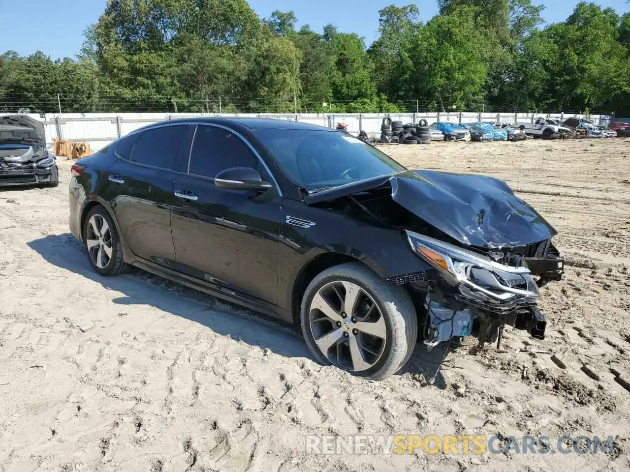 4 Фотография поврежденного автомобиля 5XXGT4L31LG399099 KIA OPTIMA 2020