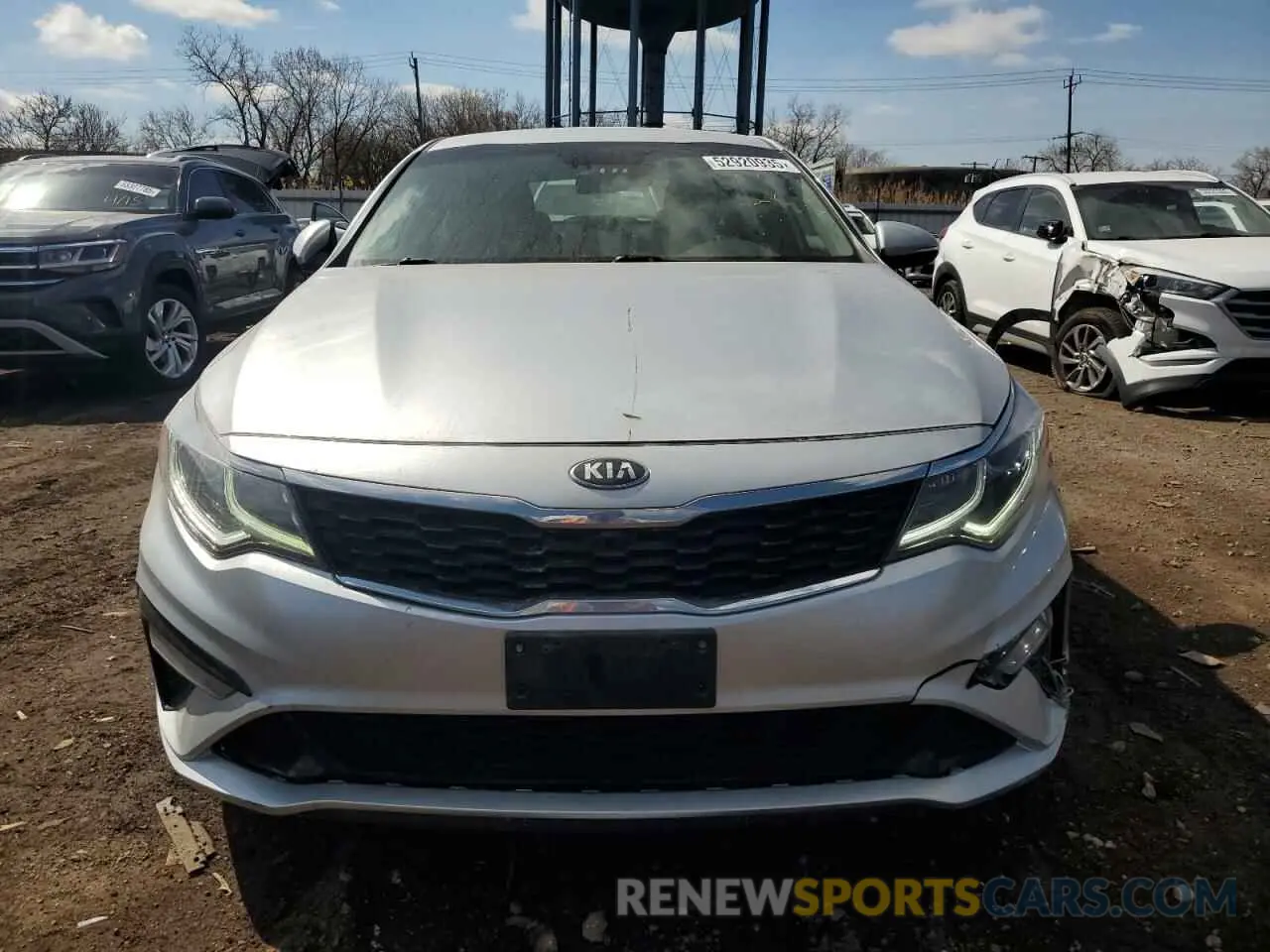 5 Photograph of a damaged car 5XXGT4L31LG425670 KIA OPTIMA 2020