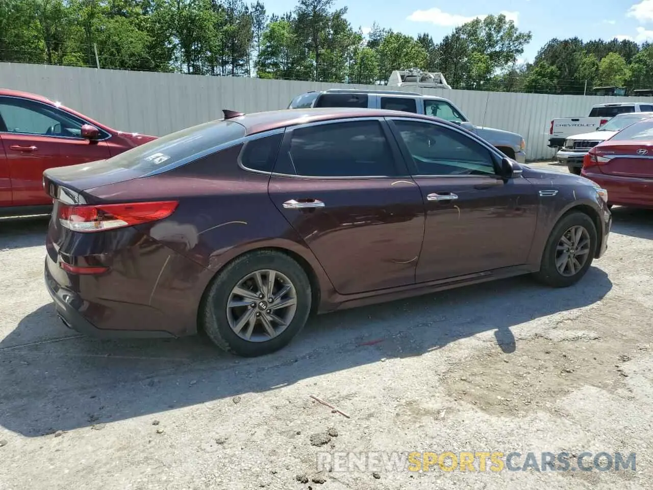 3 Фотография поврежденного автомобиля 5XXGT4L31LG426642 KIA OPTIMA 2020