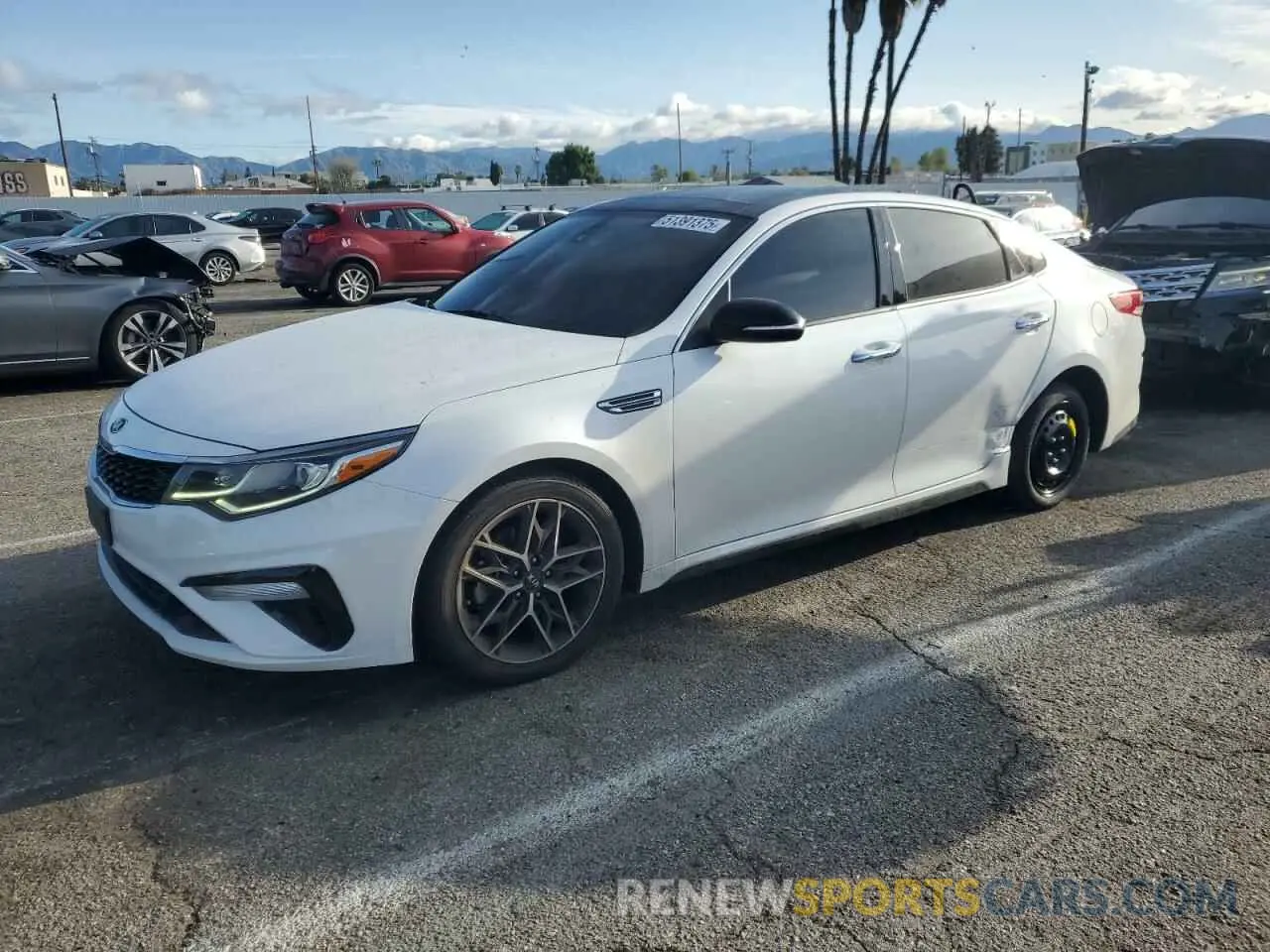 1 Photograph of a damaged car 5XXGT4L31LG427774 KIA OPTIMA 2020