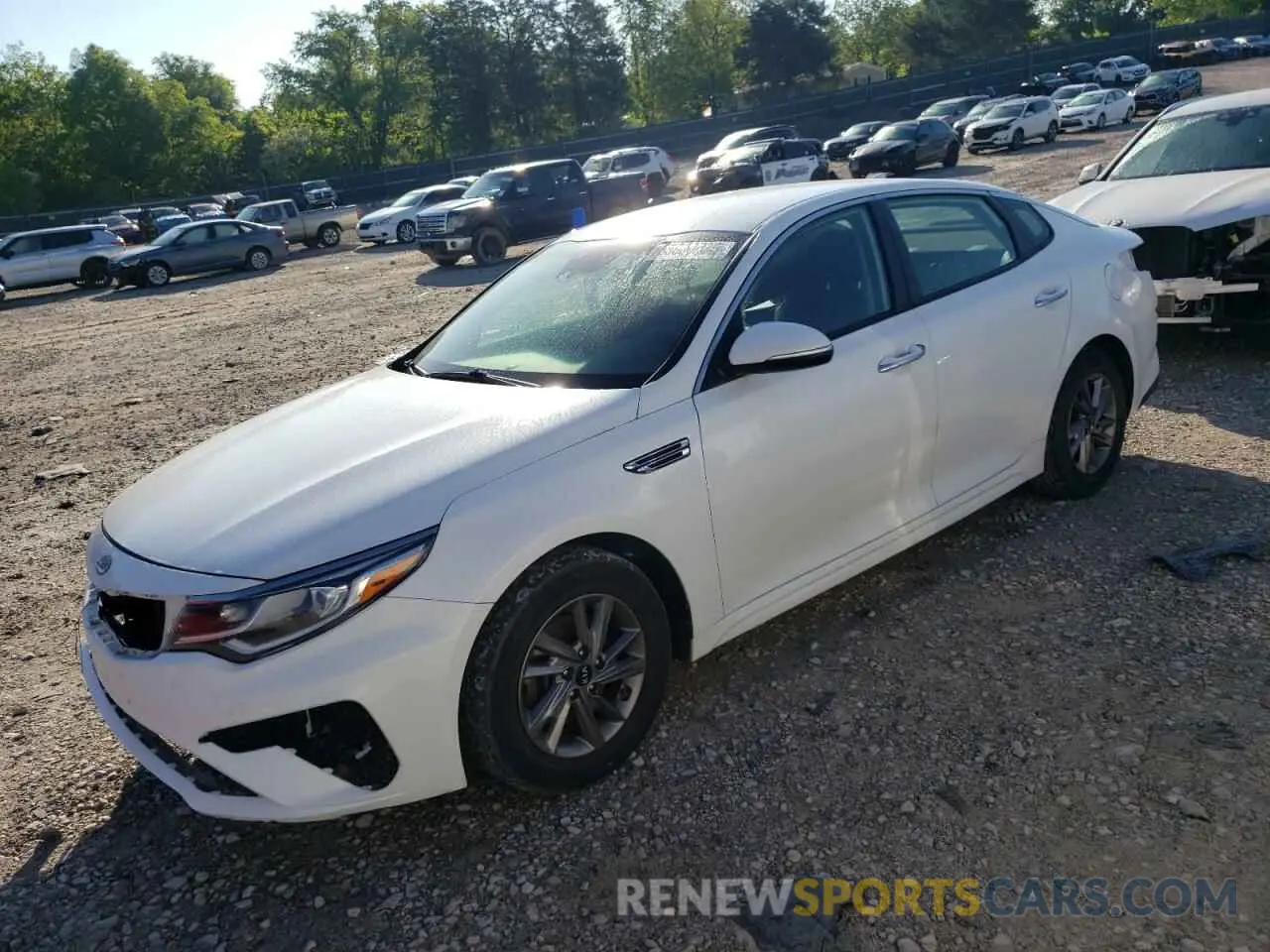 1 Photograph of a damaged car 5XXGT4L31LG427953 KIA OPTIMA 2020