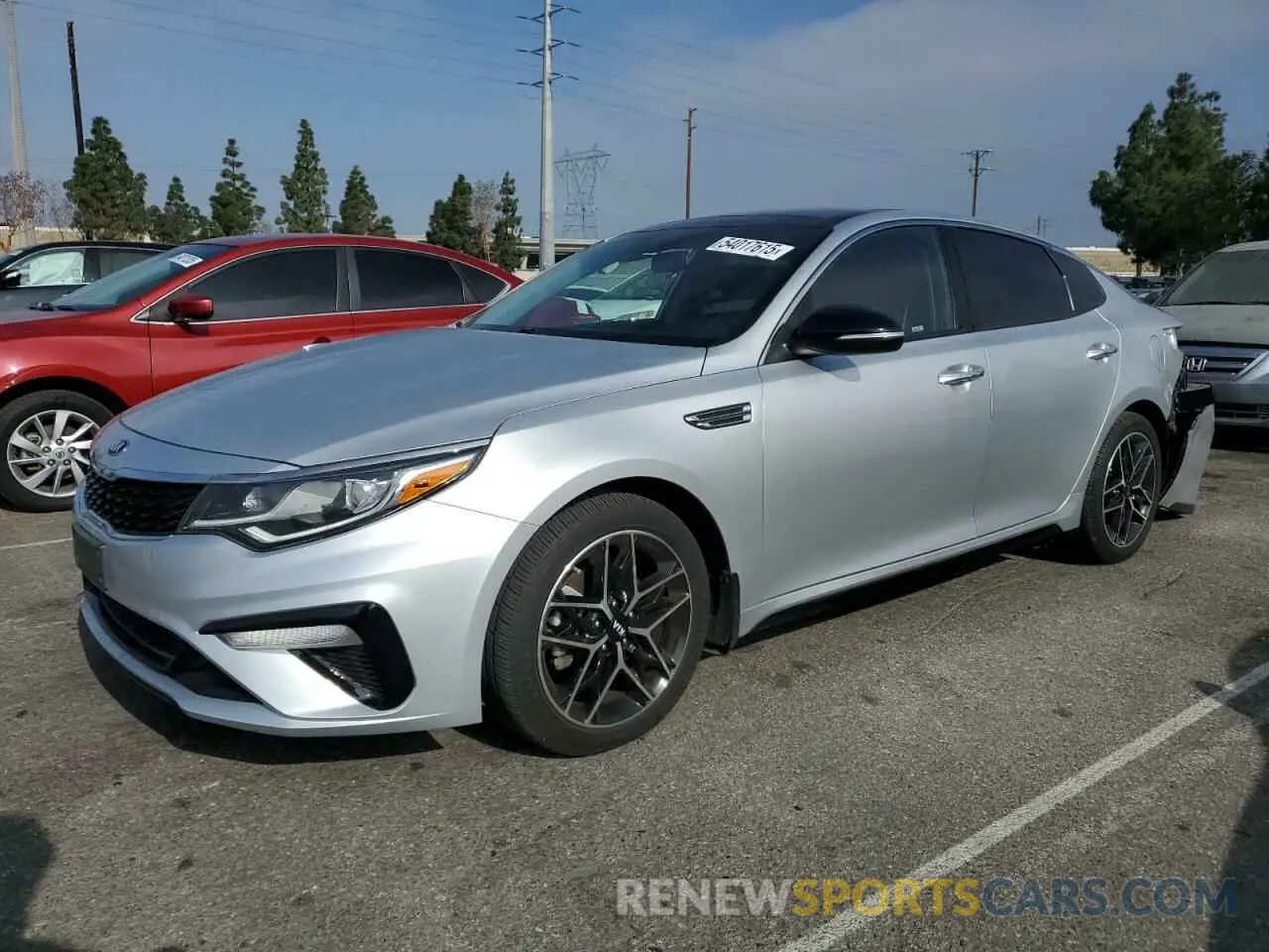 1 Photograph of a damaged car 5XXGT4L31LG433641 KIA OPTIMA 2020