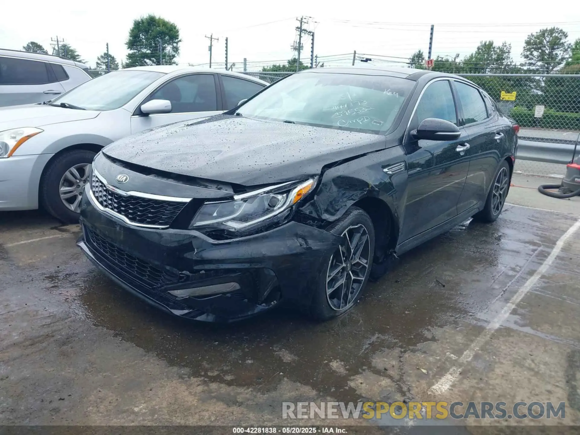 2 Photograph of a damaged car 5XXGT4L31LG441173 KIA OPTIMA 2020