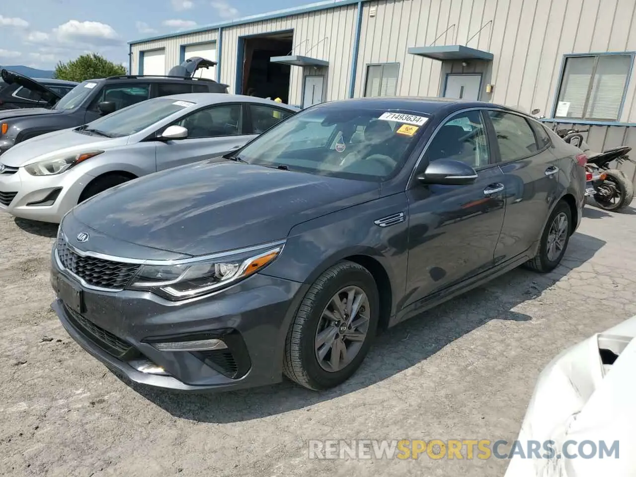 1 Photograph of a damaged car 5XXGT4L31LG442730 KIA OPTIMA 2020