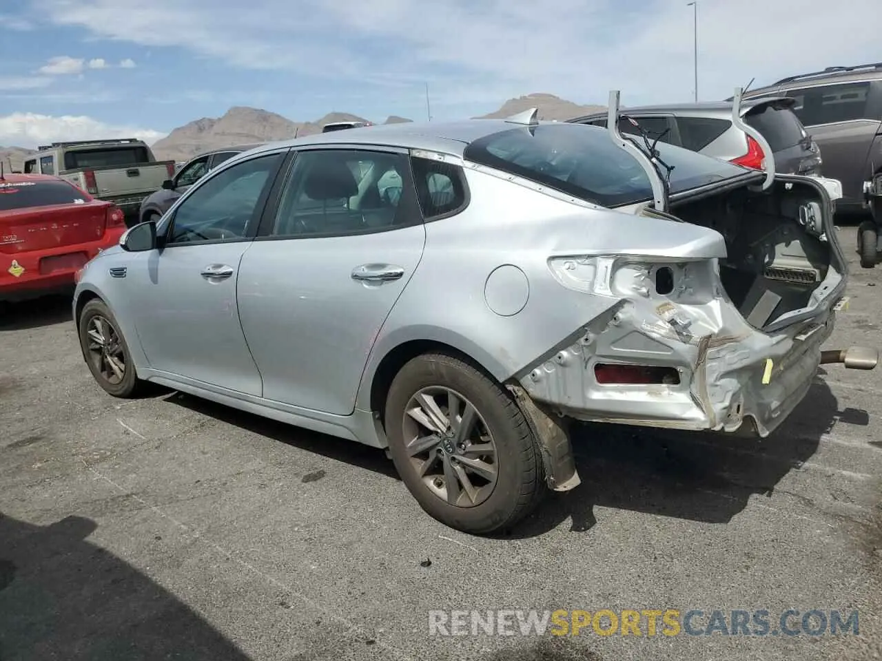 2 Photograph of a damaged car 5XXGT4L31LG450276 KIA OPTIMA 2020