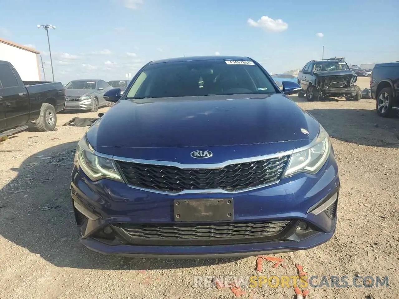 5 Photograph of a damaged car 5XXGT4L32LG403466 KIA OPTIMA 2020