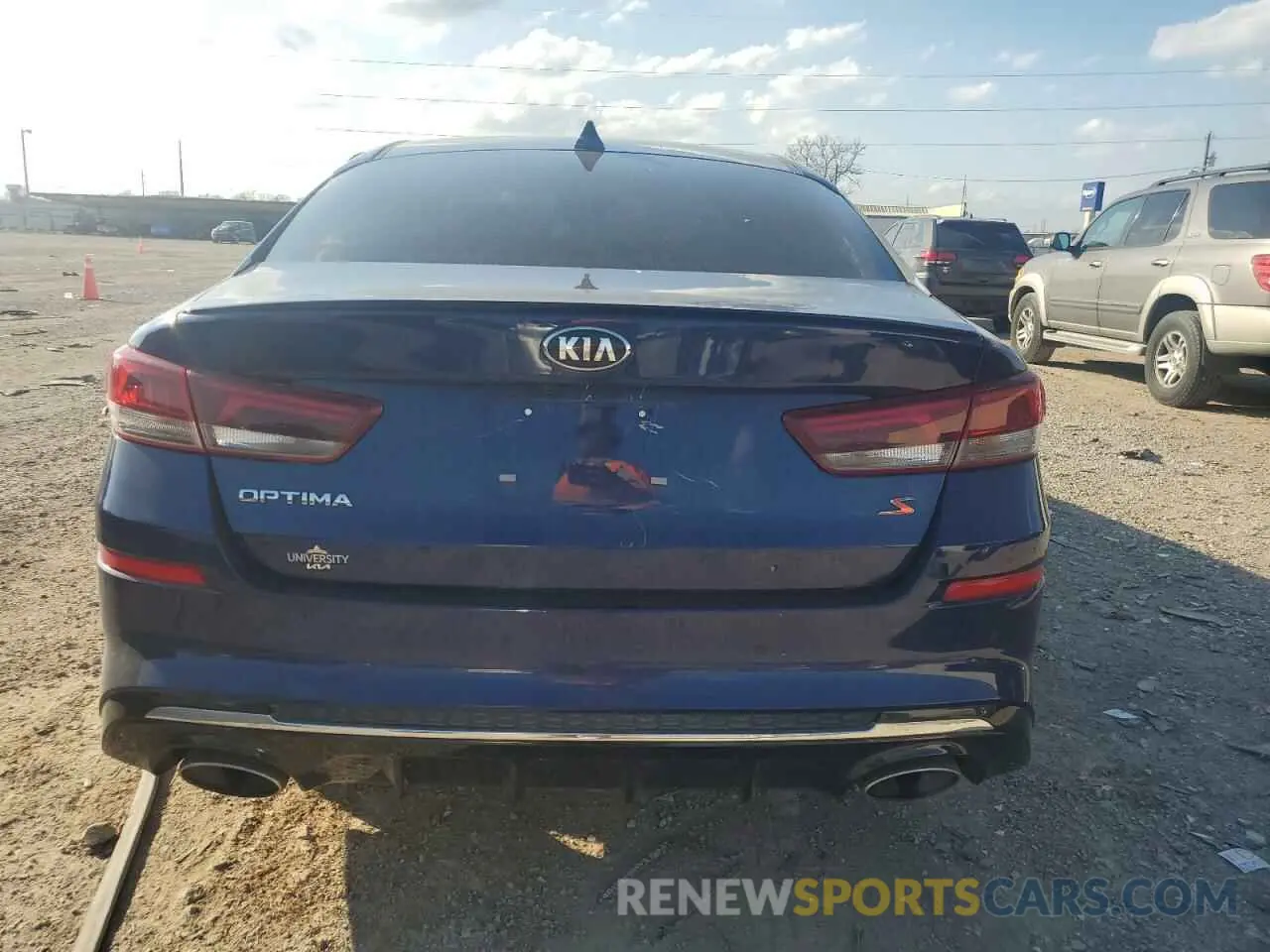 6 Photograph of a damaged car 5XXGT4L32LG403466 KIA OPTIMA 2020