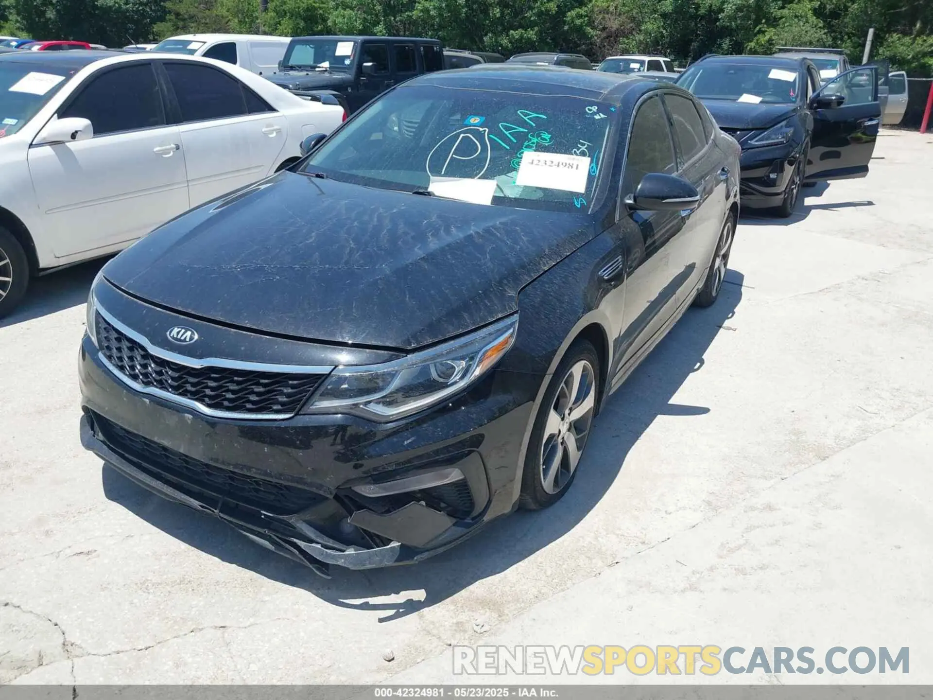 2 Фотография поврежденного автомобиля 5XXGT4L32LG417934 KIA OPTIMA 2020