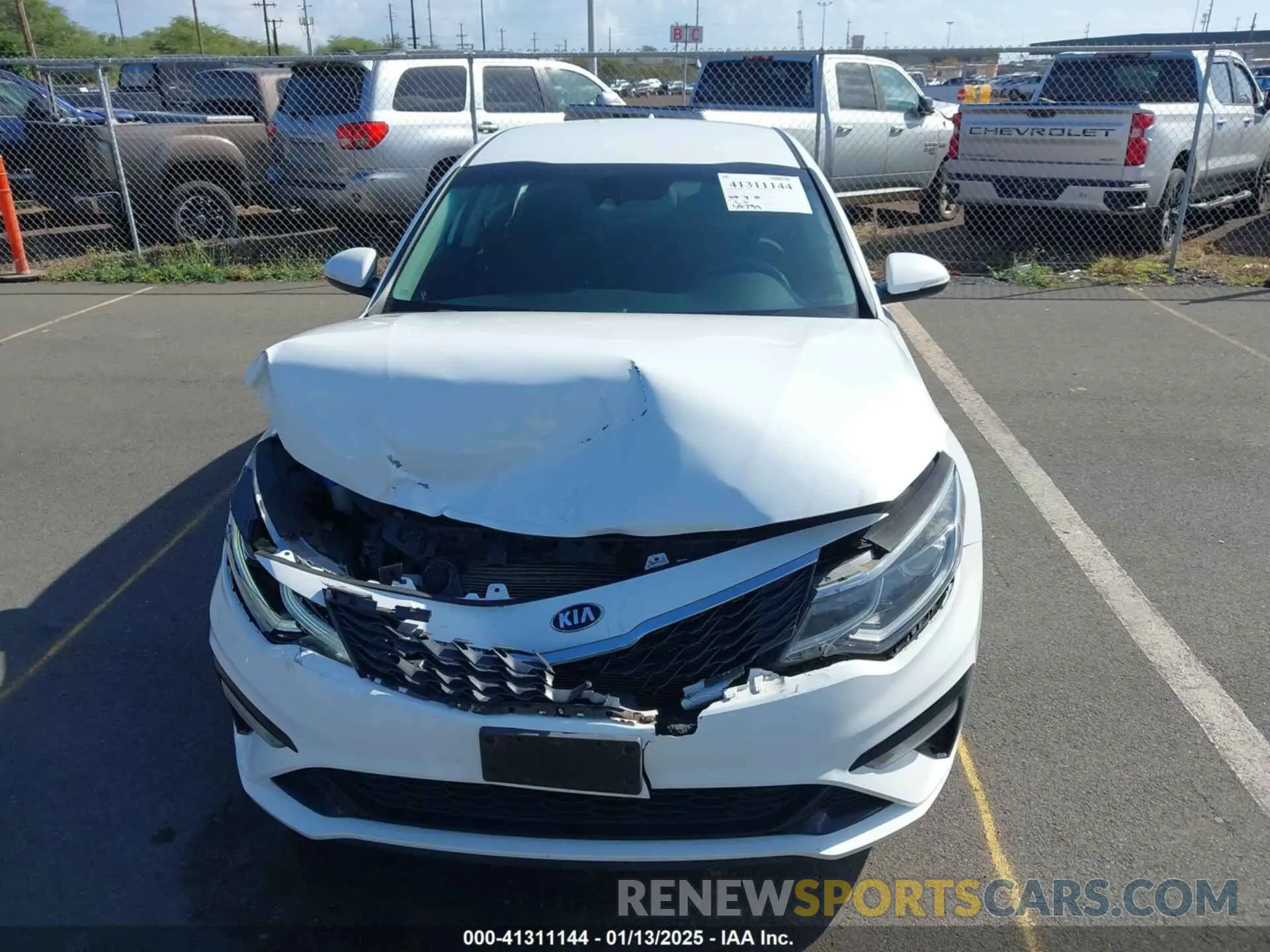 12 Photograph of a damaged car 5XXGT4L32LG419764 KIA OPTIMA 2020