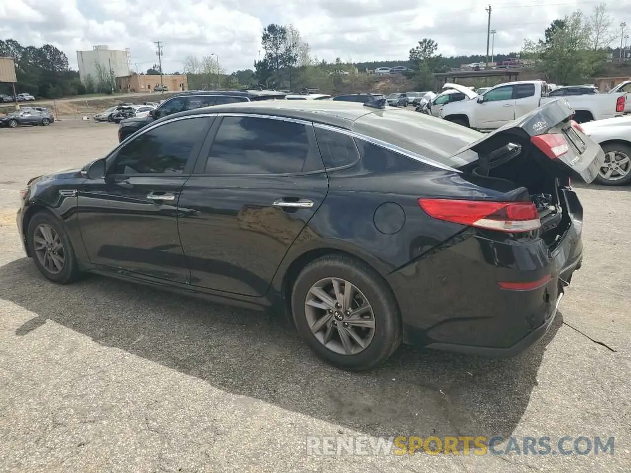 2 Photograph of a damaged car 5XXGT4L32LG420977 KIA OPTIMA 2020