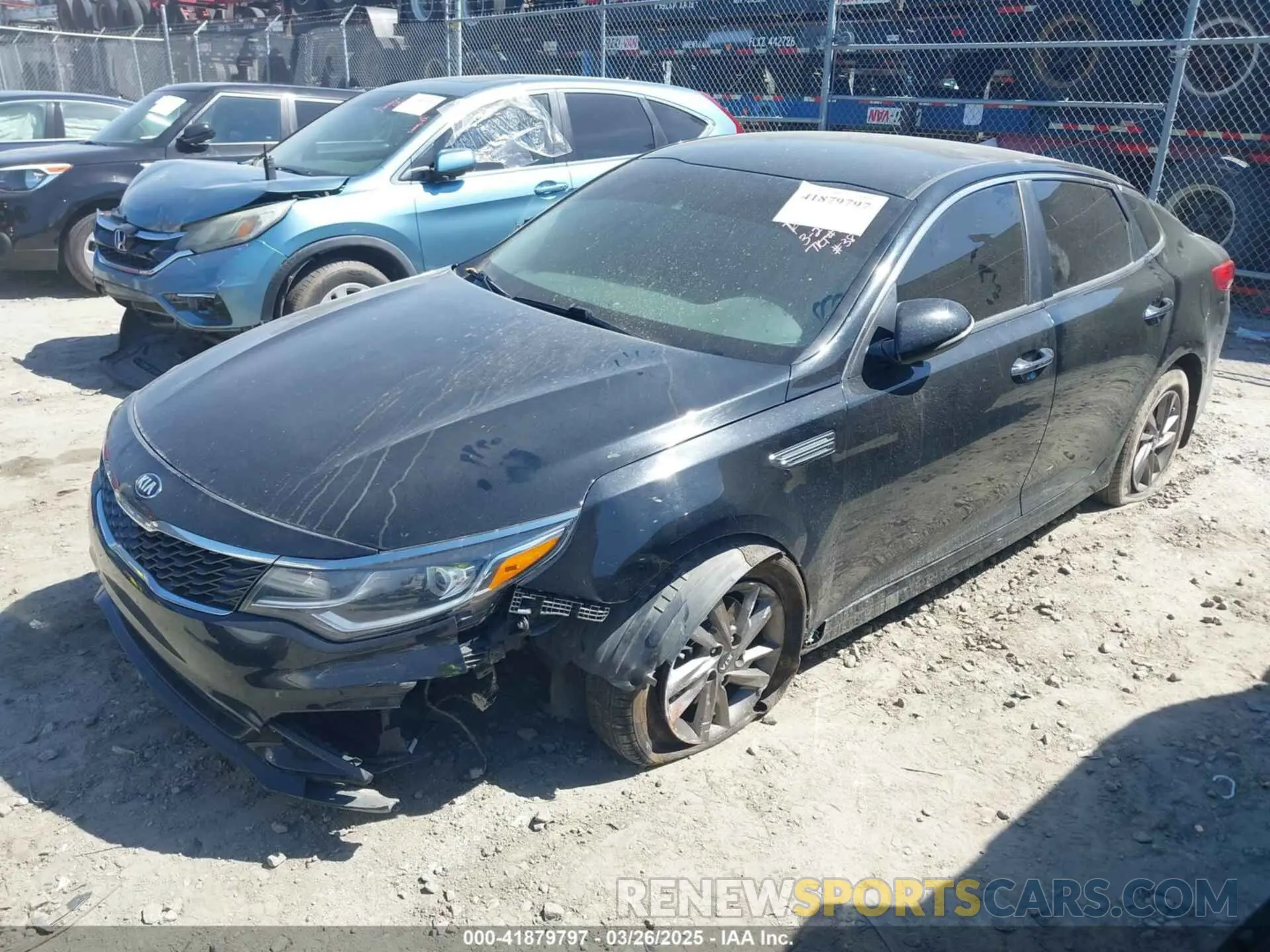 2 Photograph of a damaged car 5XXGT4L32LG421062 KIA OPTIMA 2020