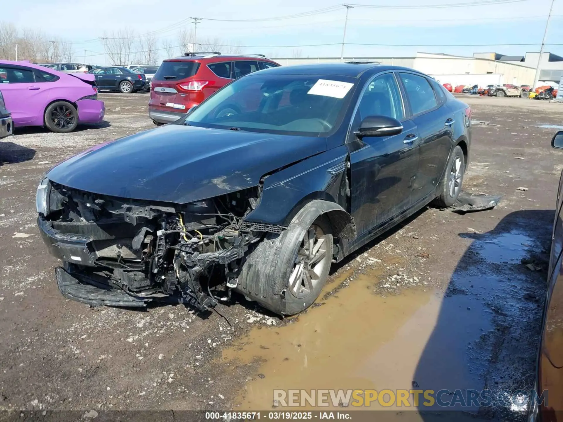 16 Photograph of a damaged car 5XXGT4L32LG430599 KIA OPTIMA 2020