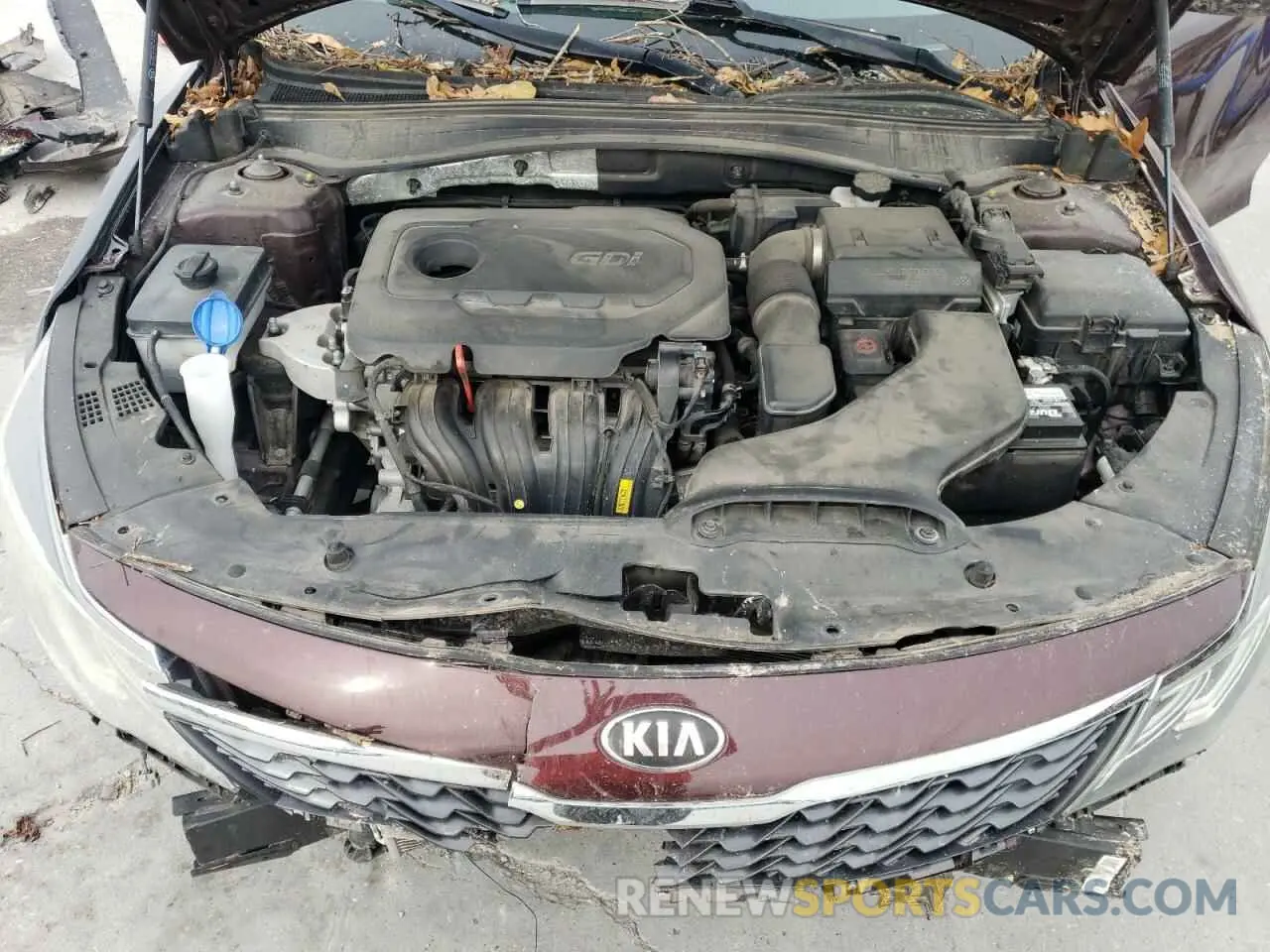 12 Photograph of a damaged car 5XXGT4L33LG385334 KIA OPTIMA 2020