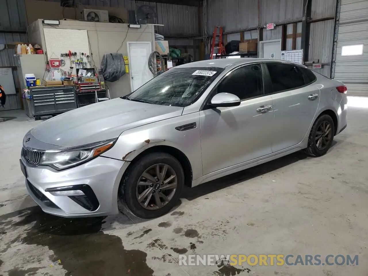 1 Photograph of a damaged car 5XXGT4L33LG391277 KIA OPTIMA 2020
