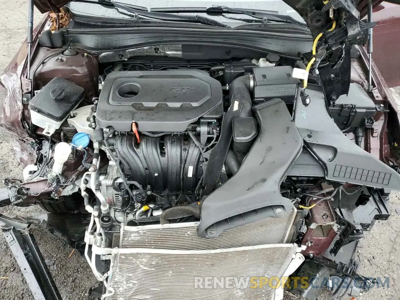 13 Photograph of a damaged car 5XXGT4L33LG396463 KIA OPTIMA 2020