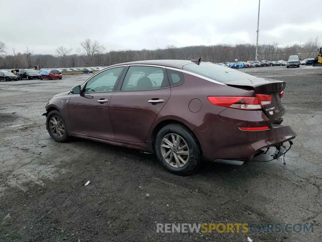 2 Photograph of a damaged car 5XXGT4L33LG396463 KIA OPTIMA 2020