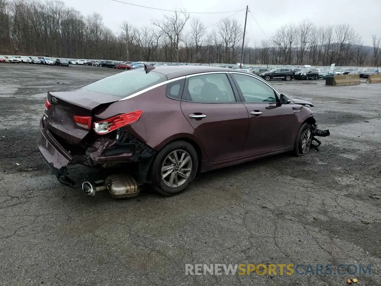 3 Photograph of a damaged car 5XXGT4L33LG396463 KIA OPTIMA 2020