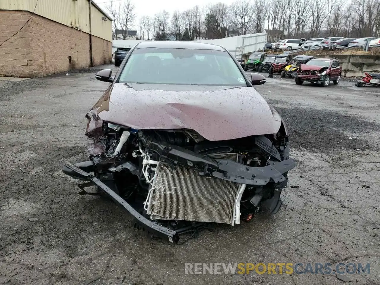 5 Photograph of a damaged car 5XXGT4L33LG396463 KIA OPTIMA 2020