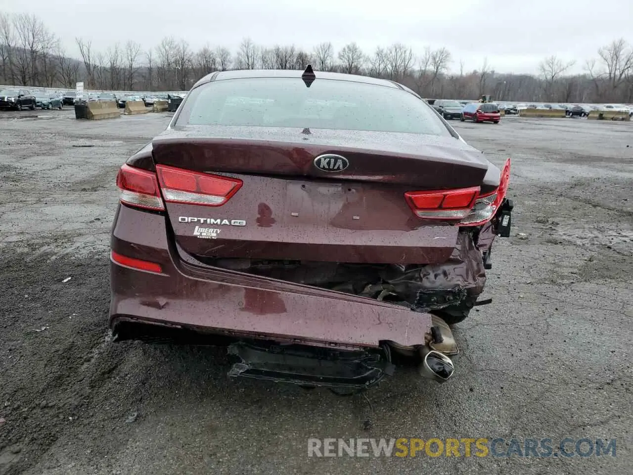 6 Photograph of a damaged car 5XXGT4L33LG396463 KIA OPTIMA 2020