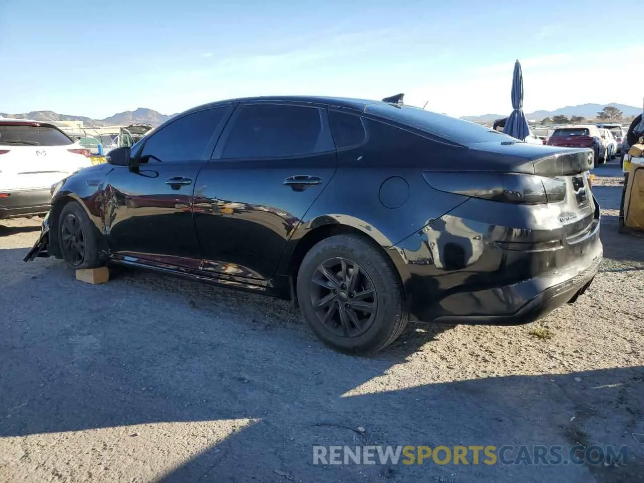2 Photograph of a damaged car 5XXGT4L33LG398732 KIA OPTIMA 2020