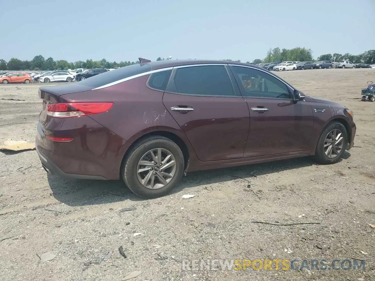 3 Photograph of a damaged car 5XXGT4L33LG415593 KIA OPTIMA 2020