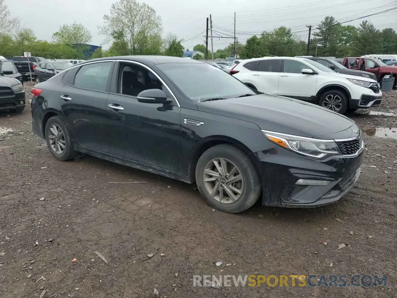 4 Photograph of a damaged car 5XXGT4L33LG421149 KIA OPTIMA 2020