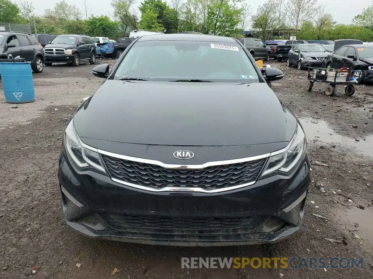 5 Photograph of a damaged car 5XXGT4L33LG421149 KIA OPTIMA 2020