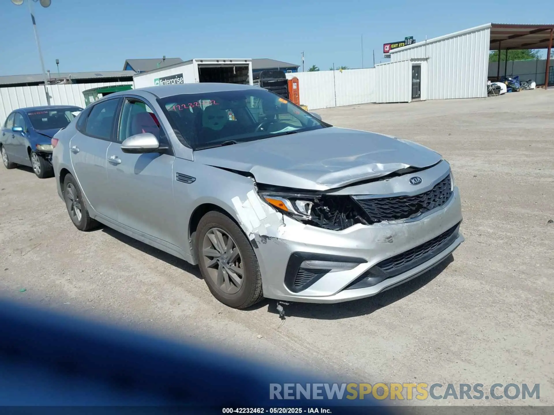1 Фотография поврежденного автомобиля 5XXGT4L33LG423208 KIA OPTIMA 2020