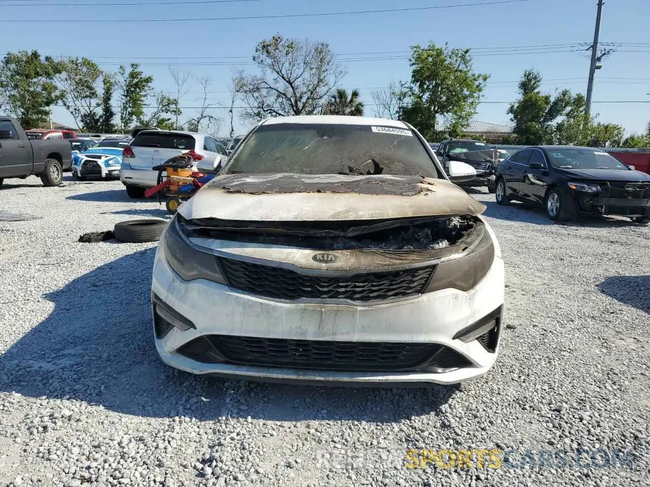 5 Photograph of a damaged car 5XXGT4L33LG442261 KIA OPTIMA 2020