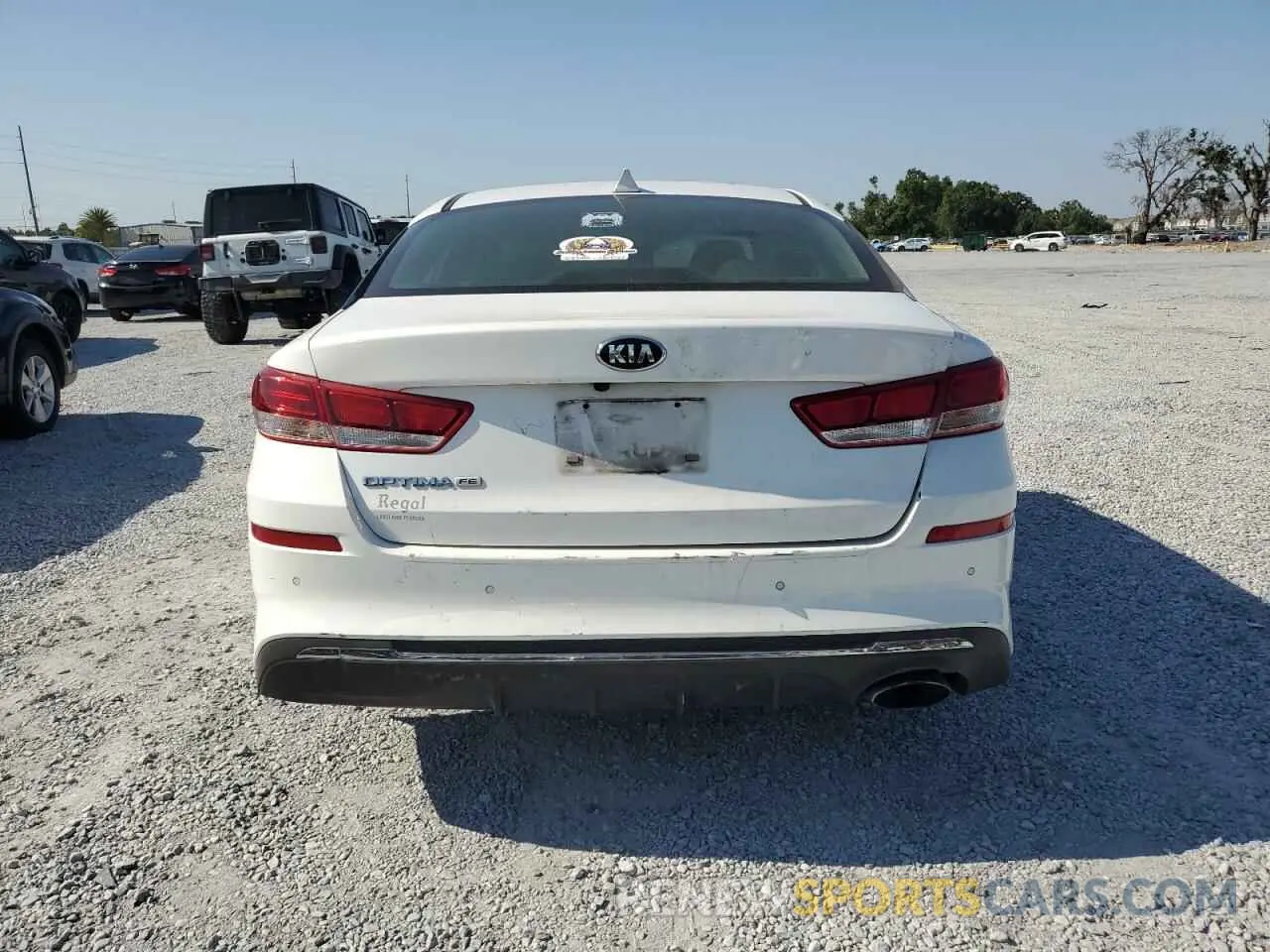 6 Photograph of a damaged car 5XXGT4L33LG442261 KIA OPTIMA 2020