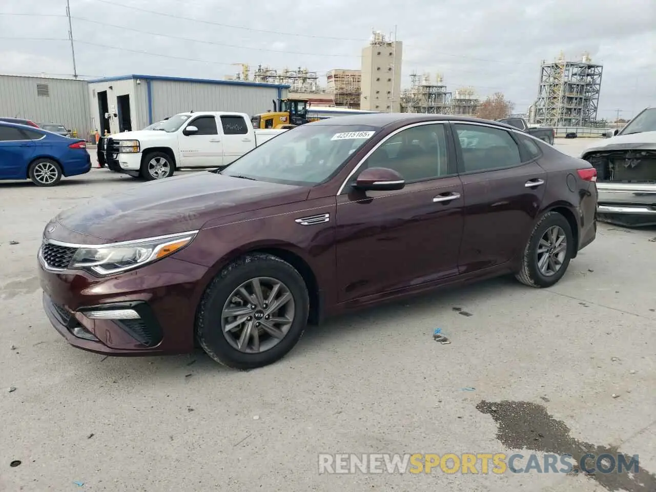 1 Фотография поврежденного автомобиля 5XXGT4L33LG447041 KIA OPTIMA 2020