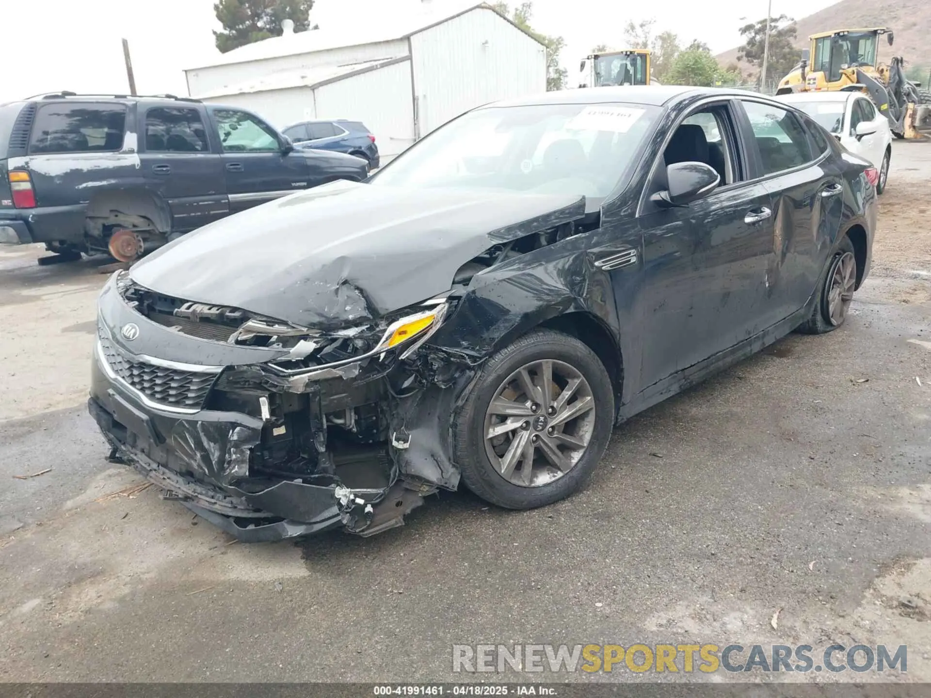 2 Фотография поврежденного автомобиля 5XXGT4L34LG389795 KIA OPTIMA 2020